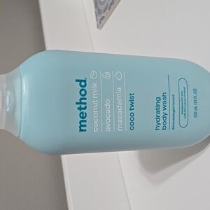 Coco Twist Body Wash Blue Method brand  18 oz.